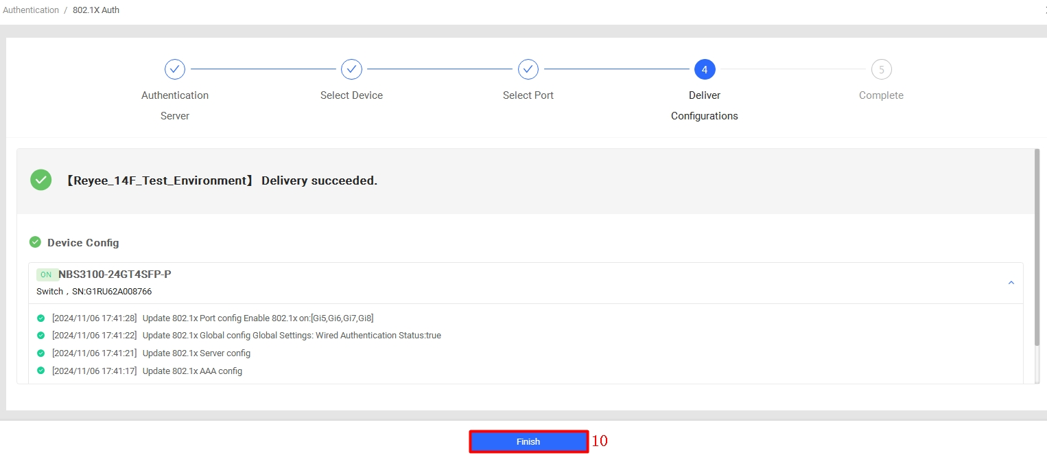 בחירת Wireless ובחירת SSID