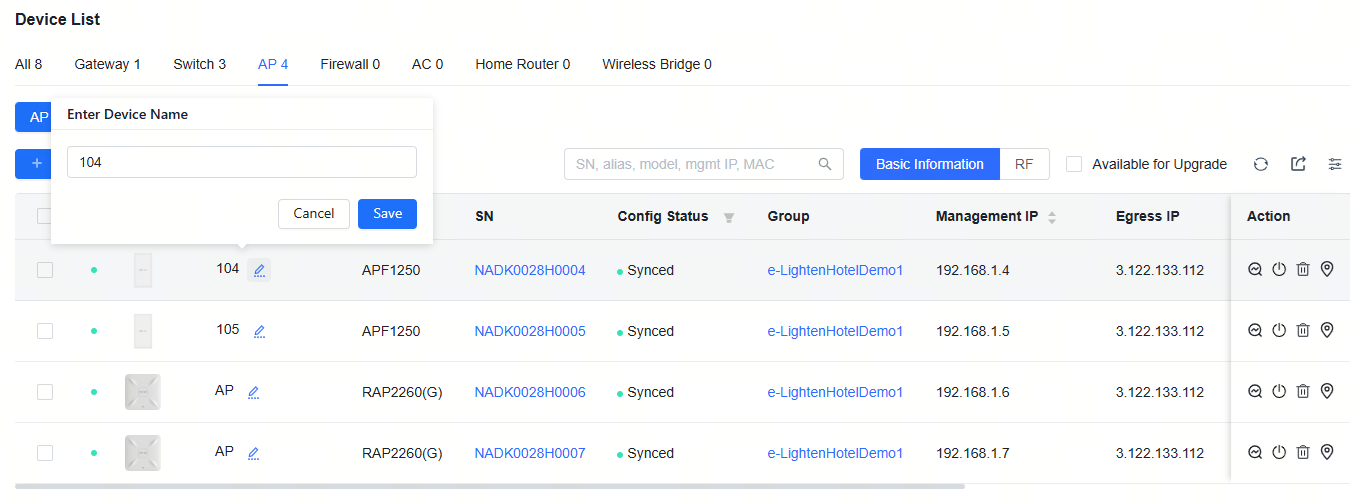 בחירת Add VoIP VLAN